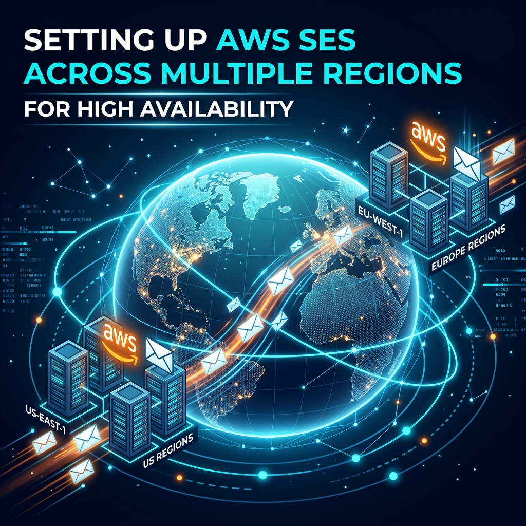 Setting Up AWS SES Across Multiple Regions for High Availability