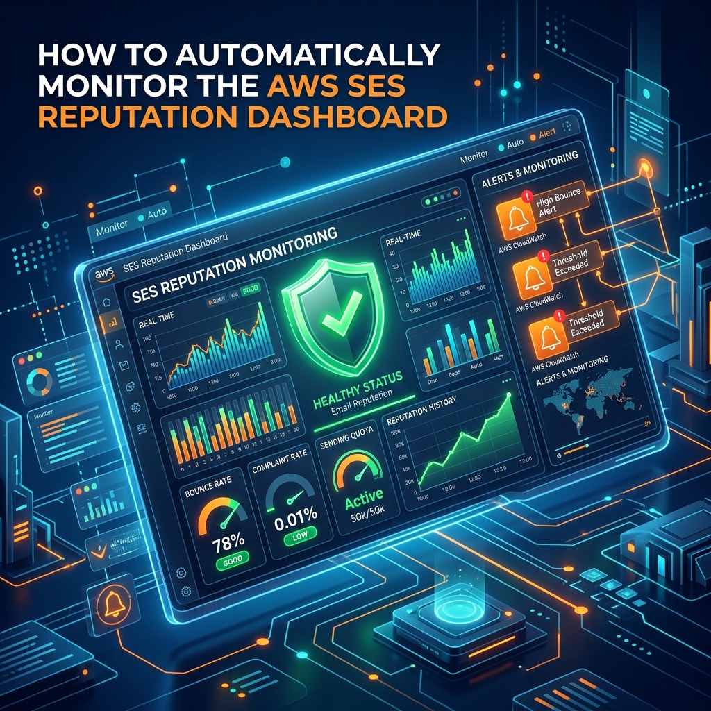 How to Automatically Monitor the AWS SES Reputation Dashboard